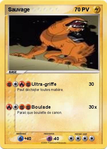 Pokemon Sauvage