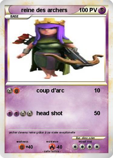 Pokemon reine des archers