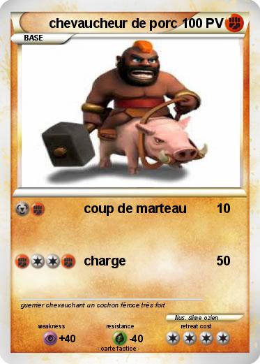 Pokemon chevaucheur de porc