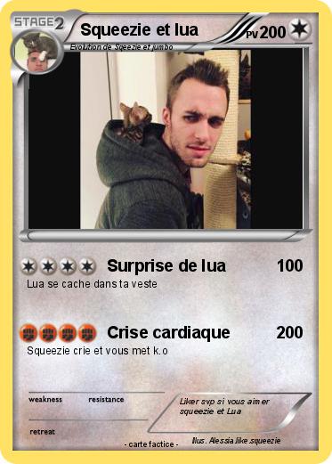 Pokemon Squeezie et lua