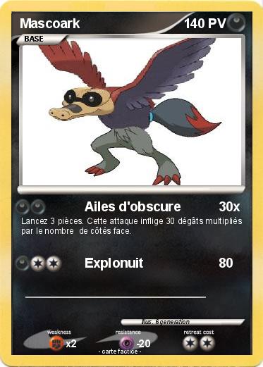 Pokemon Mascoark