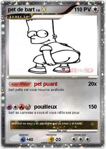 Pokemon pet de bart