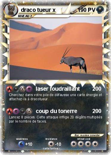 Pokemon draco tueur x