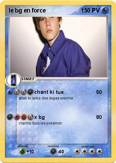 Pokemon le bg en force 