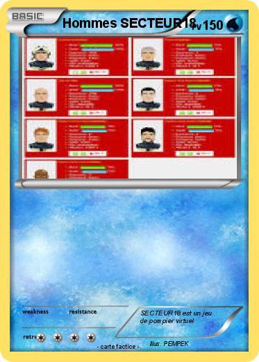 Pokemon Hommes SECTEUR18