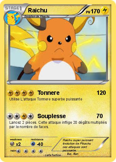 Pokemon Raichu
