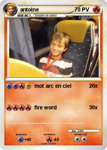 Pokemon antoine