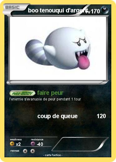 Pokemon boo tenouqui d'argent