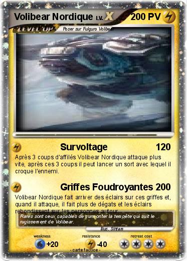 Pokemon Volibear Nordique