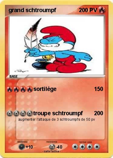 Pokemon grand schtroumpf