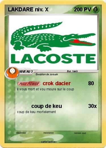 Pokemon LAKDARE niv. X