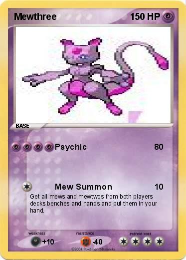 Pokemon Mewthree