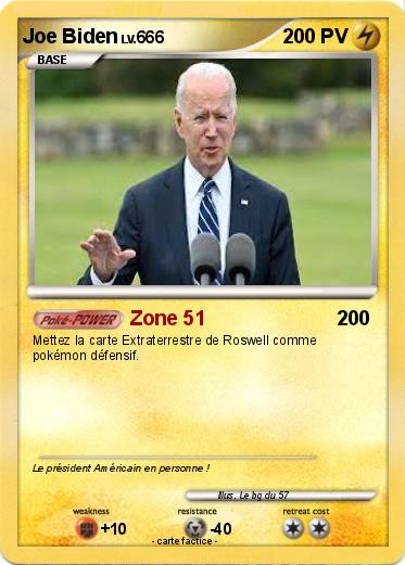 Pokemon Joe Biden