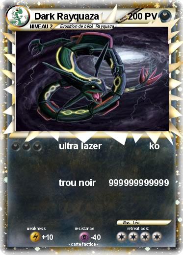 Pokemon Dark Rayquaza