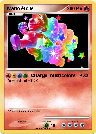 Pokemon Mario étoile