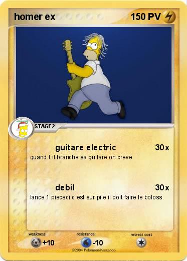 Pokemon homer ex 
