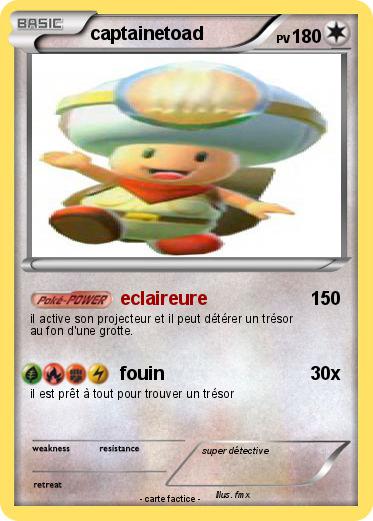 Pokemon captainetoad