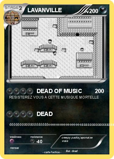Pokemon LAVANVILLE