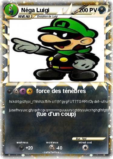 Pokemon Néga Luigi