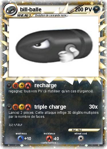 Pokemon bill-balle