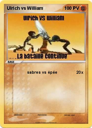 Pokemon Ulrich vs William