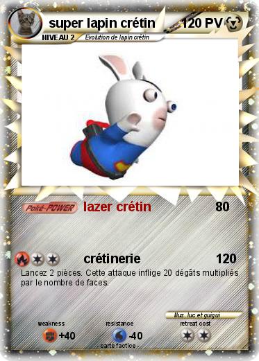 Pokemon super lapin crétin