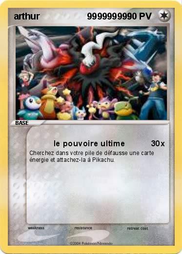 Pokemon arthur                   999999999