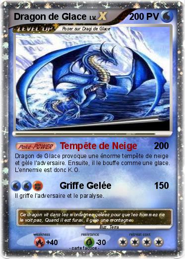 Pokemon Dragon de Glace