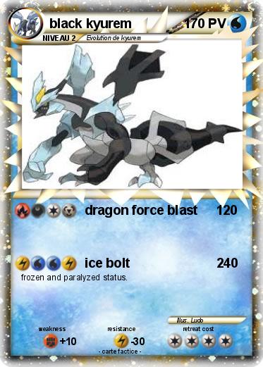 Pokemon black kyurem