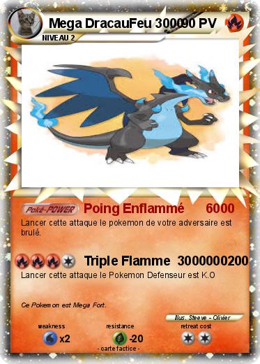 Pokemon Mega DracauFeu 3000