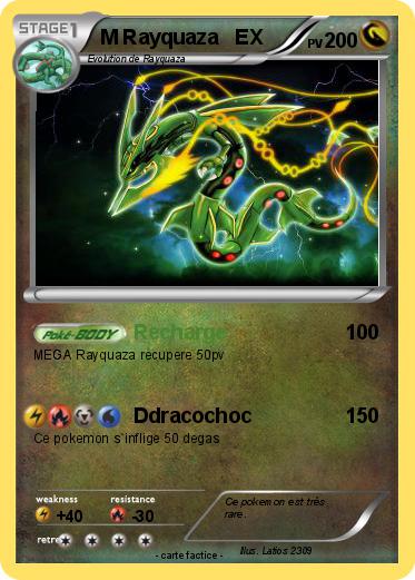 Pokemon M Rayquaza   EX