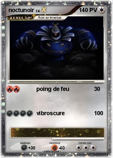 Pokemon noctunoir