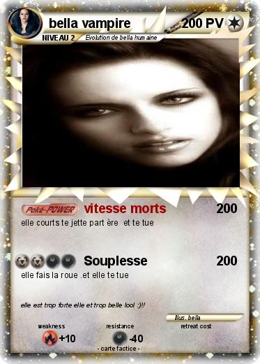 Pokemon bella vampire