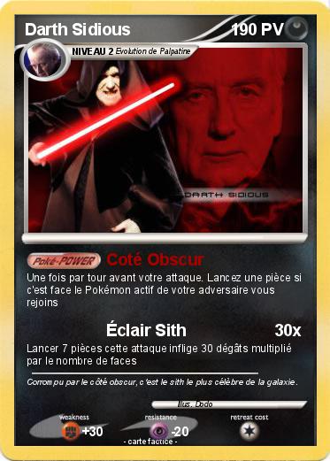 Pokemon Darth Sidious
