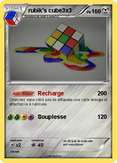 Pokemon rubik's cube3x3