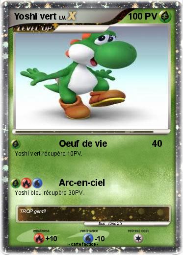 Pokemon Yoshi vert