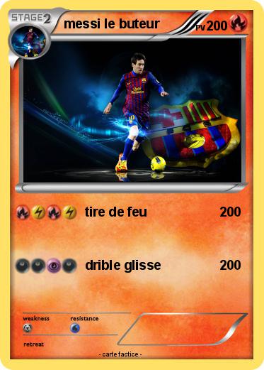 Pokemon messi le buteur
