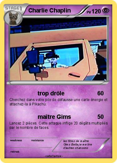 Pokemon Charlie Chaplin