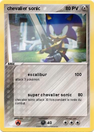 Pokemon chevalier sonic