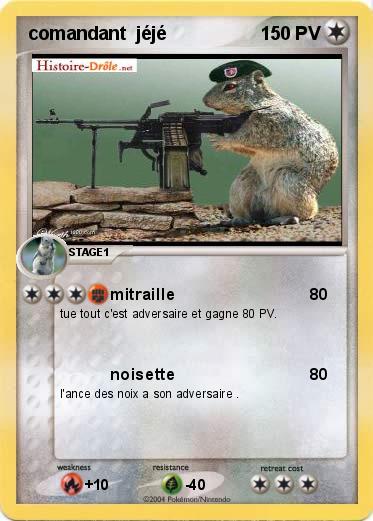 Pokemon comandant  jéjé        