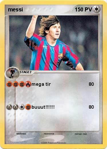 Pokemon messi