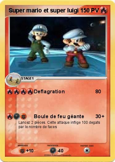 Pokemon Super mario et super luigi