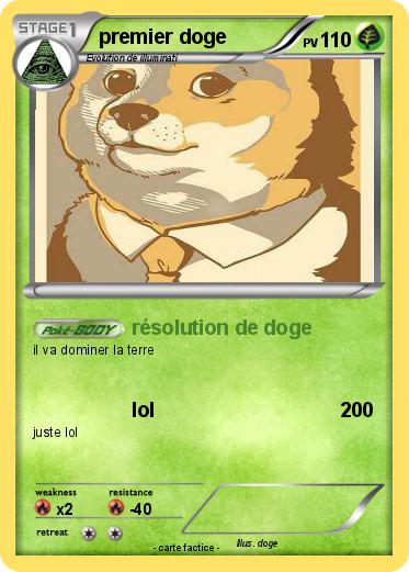 Pokemon premier doge
