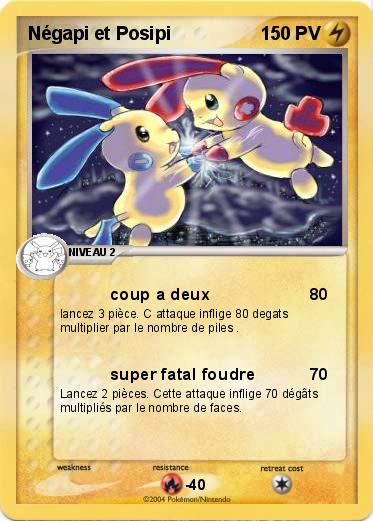 Pokemon Négapi et Posipi