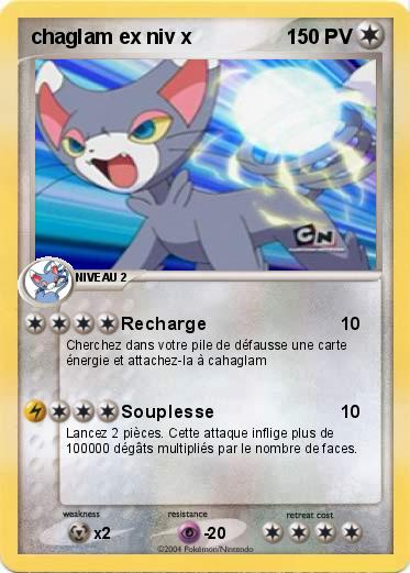 Pokemon chaglam ex niv x