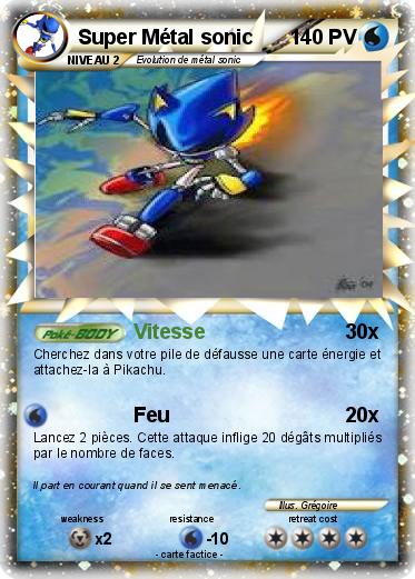 Pokemon Super Métal sonic