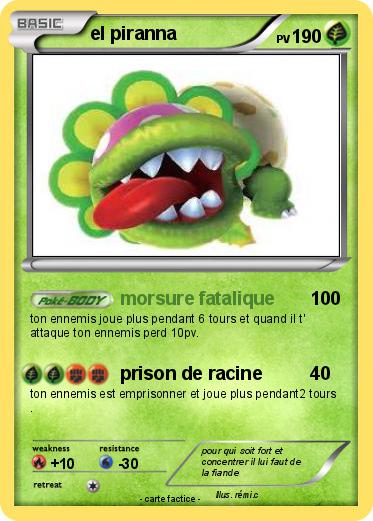 Pokemon el piranna