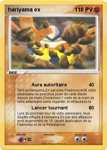 Pokemon hariyama ex