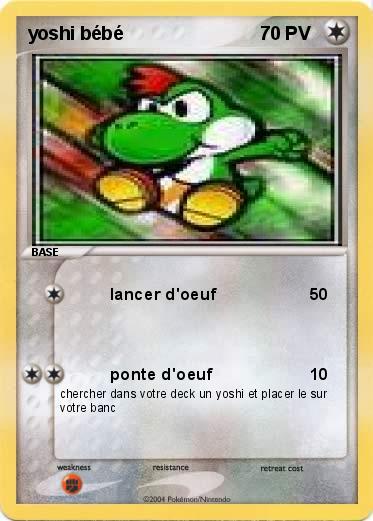 Pokemon yoshi bébé