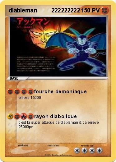 Pokemon diableman         222222222